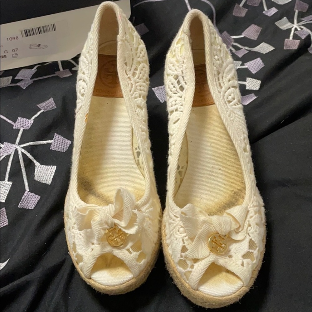 Tory Burch wedges